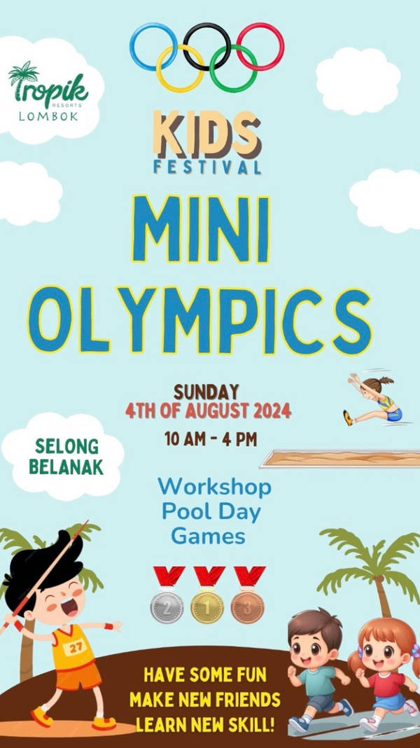 Kids Festival - Mini Olympics at Tropik