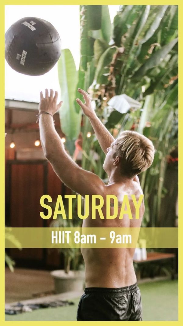 HIIT Saturday at Loka Lombok