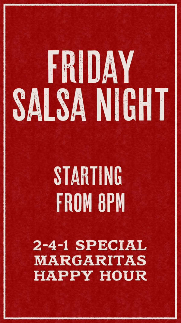 Friday Night Salsa at Captikus - The speakeasy Bar Kuta Lombok at Captikus Speakeasy Bar