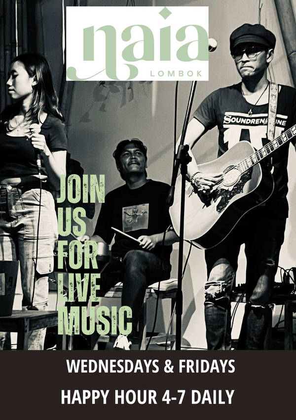 Live music at Naia copy at Naia Hotel Kuta Lombok