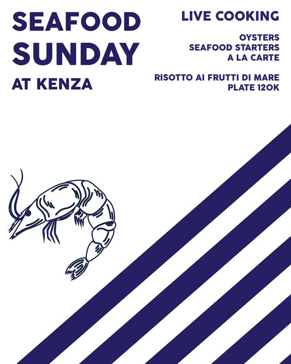 Seafood Sunday at Kenza at Kenza Mandalika Restaurant