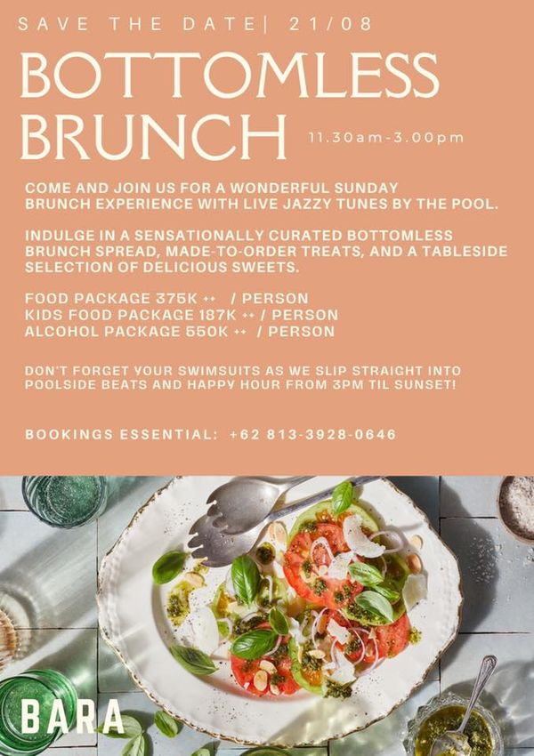 Bottomless Brunch at BARA